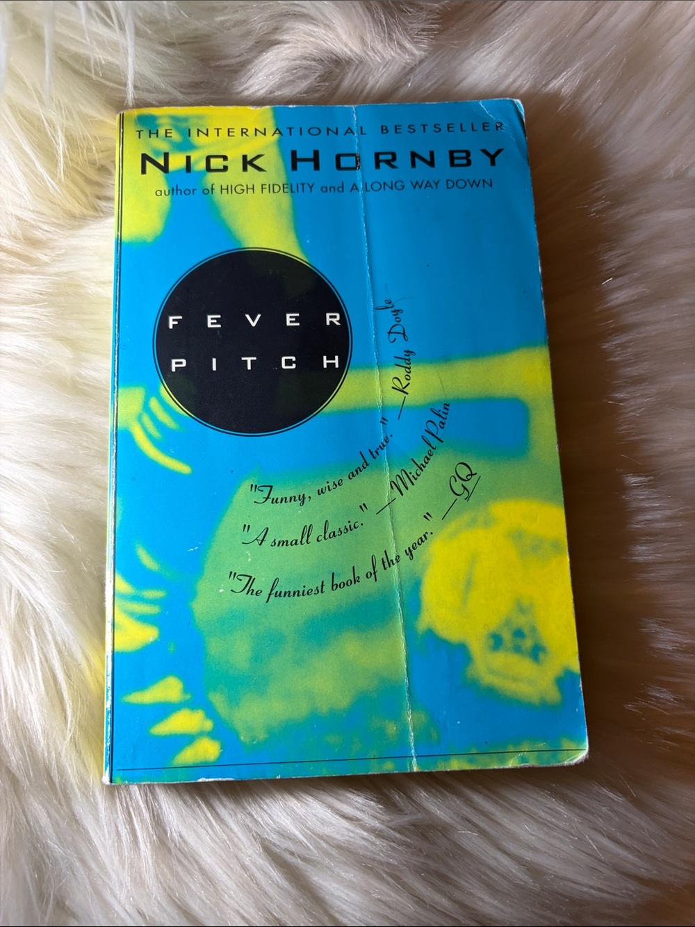 "📚 3 for $15 📚 “Fever Pitch" Paperback - Blue and Yellow Cover